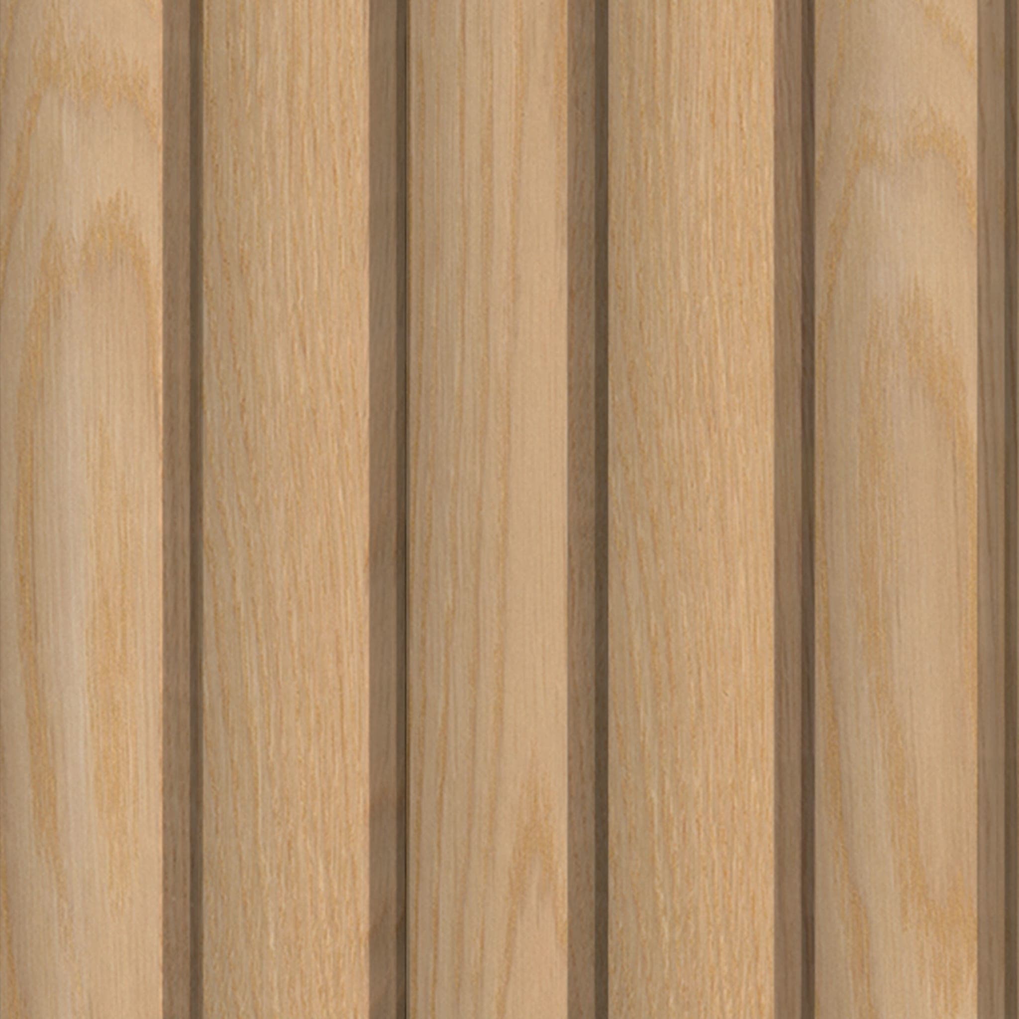 ACOUSTIC WOOD SLAT PANEL NATURAL REEDED