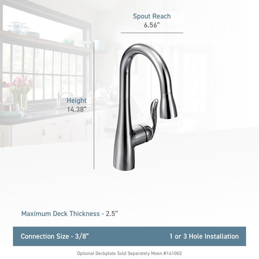 Arbor Single Handle Pulldown Spray Bar Faucet with Reflex Technology - u3xu33qfkv2huerssitt@2x.jpg