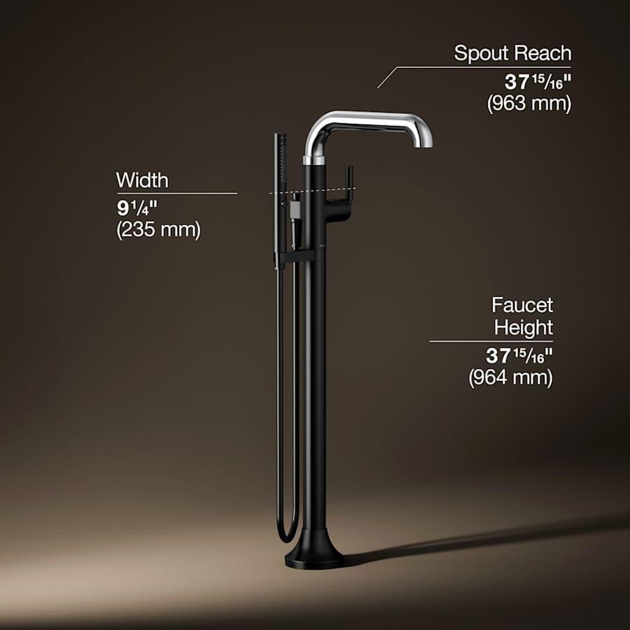 Tone Floor Mounted Tub Filler with Built-In Diverter - Includes Hand Shower - u5vsn6eiknn8bln183nf@2x.jpg