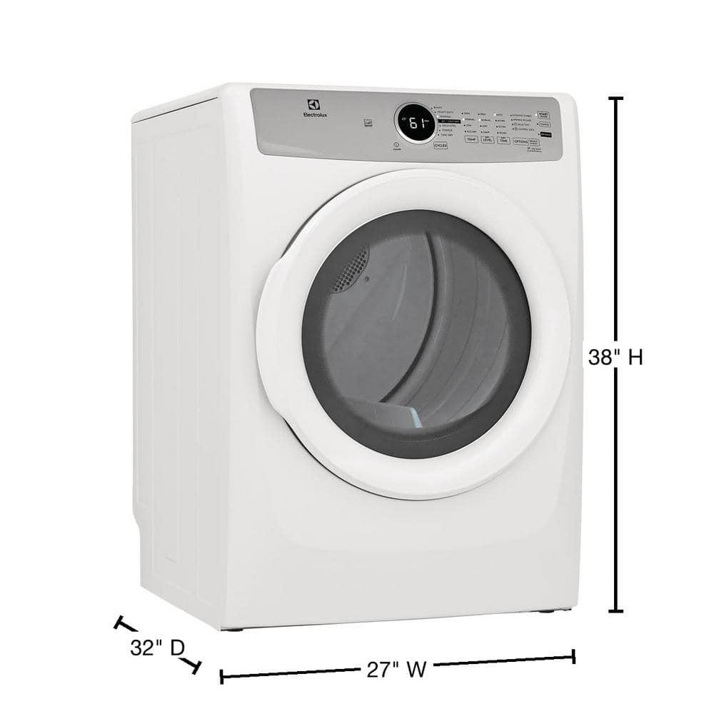 Electrolux Front Load Gas Dryer 8.0 Cu. Ft Elfg7337Aw - u7uqfxxrdikzxwhmvszi@2x.jpg
