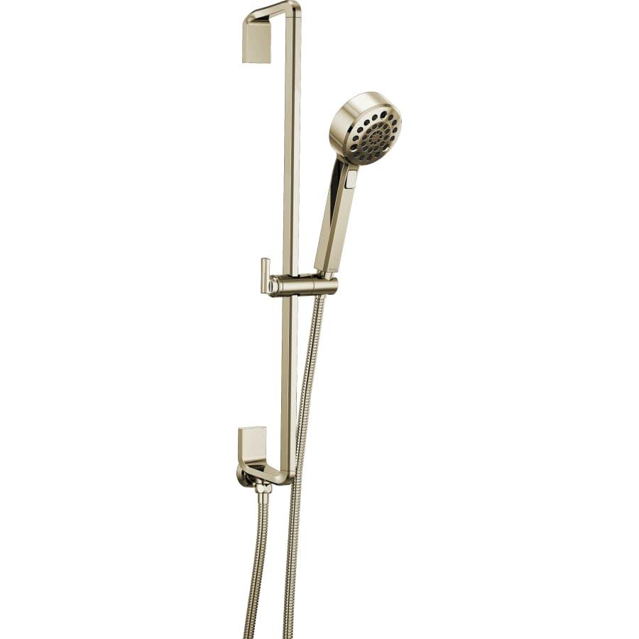 Levoir 1.75 GPM Multi Function Hand Shower Package with H2Okinetic Technology - Includes Hose, Holder and Slide Bar with Built-In Wall Supply - u89gsfdclqca02bmspfp@2x.jpg