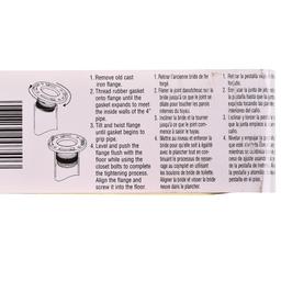 Closet Flange, 4 in, Twist Set, 6-11/16 in OD, Cast Iron, Black - u8wblkcttr56d1b6cwaq@2x.jpg