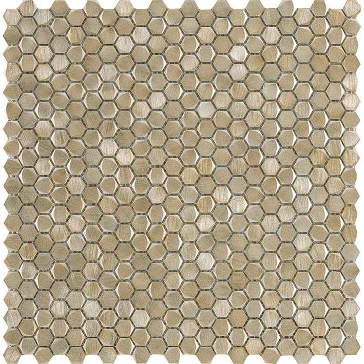 GRAVITY ALUMINIUM HEXAGON GOLD (Make to order)