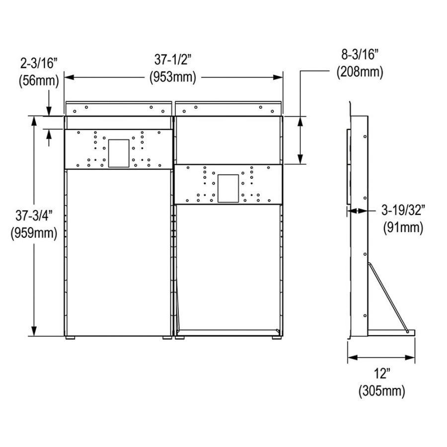 Mounting Frame for Bi-level In-Wall Refrigerated Coolers - ub7fgqlspltfbmybxr1s@2x.jpg