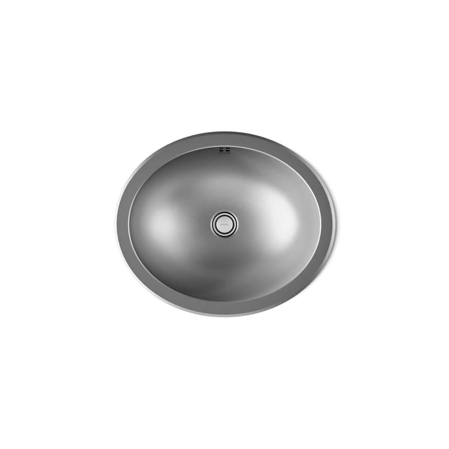 Bachata 16-11/16" Oval Stainless Steel Undermount Bathroom Sink with Overflow - ub9is5ujar9wlgln0xbu@2x.jpg