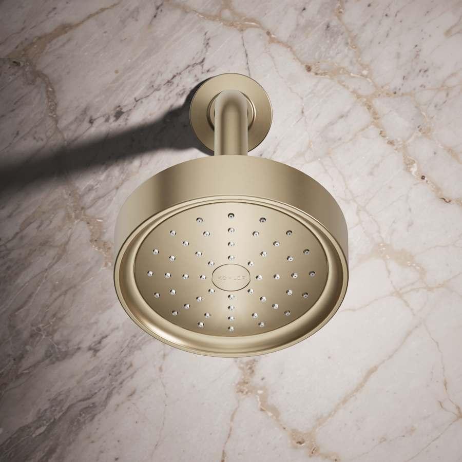 Purist 2.5 GPM Single Function Shower Head with MasterClean and Katalyst Air-Induction Spray Technology - ueipouverwifm05umdoj@2x.jpg