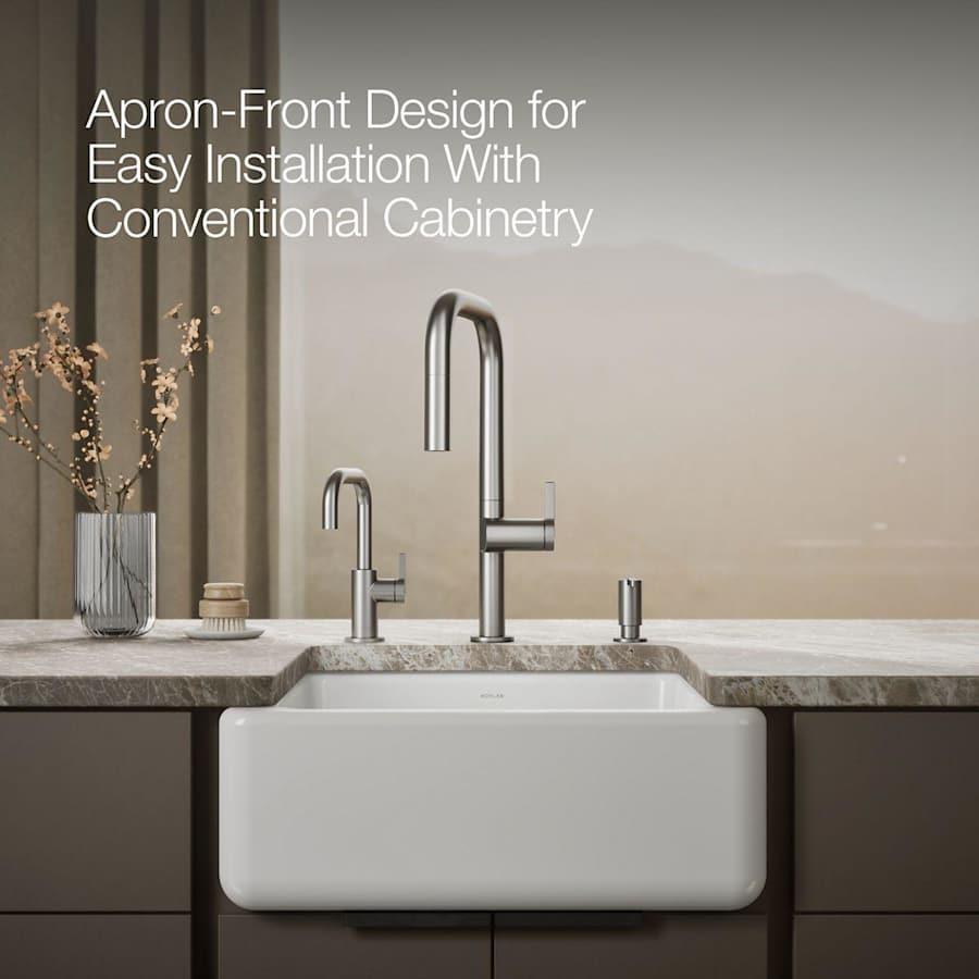 Whitehaven 23-1/2" Self-Trimming Farmhouse Single Basin Enameled Cast Iron Kitchen Sink - uekwsy7zk5e7munwle24@2x.jpg