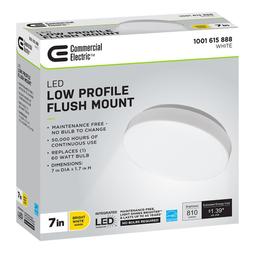 7 in. White Round Closet Light LED Flush Mount Ceiling Light 810 Lumens 4000K Bright White Bathroom Light Laundry Room - uetrzzlrizplfzuiqqgj@2x.jpg