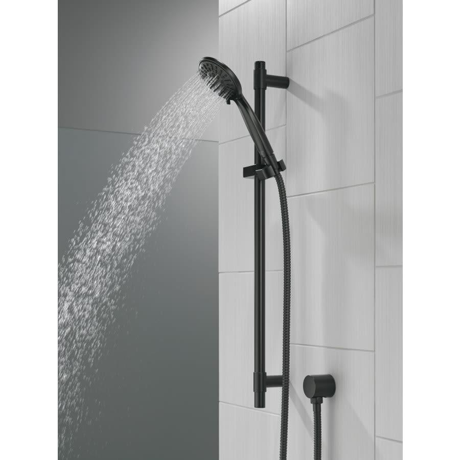Universal Showering Components 1.75 GPM Multi Function Hand Shower Package - Includes Slide Bar, Hose, and Wall Supply - ufdvczmsbpsfeg3wer2s@2x.jpg