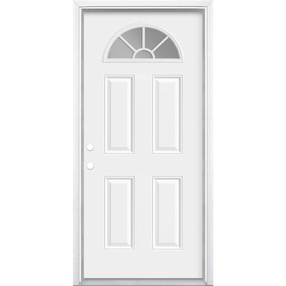 36 in. x 80 in. Premium Fan Lite Right-Hand Inswing Primed Steel Prehung Front Exterior Door with Brickmold - ufk7rnubryl8vyvtkd8e@2x.jpg