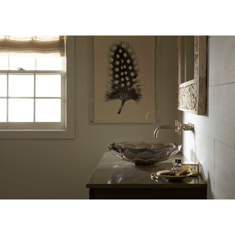 Artist Editions Briolette Glass 4-3/4" x 17-1/2" Vessel Bathroom Sink - ug0pkqmsdbxl9nabphxp@2x.jpg