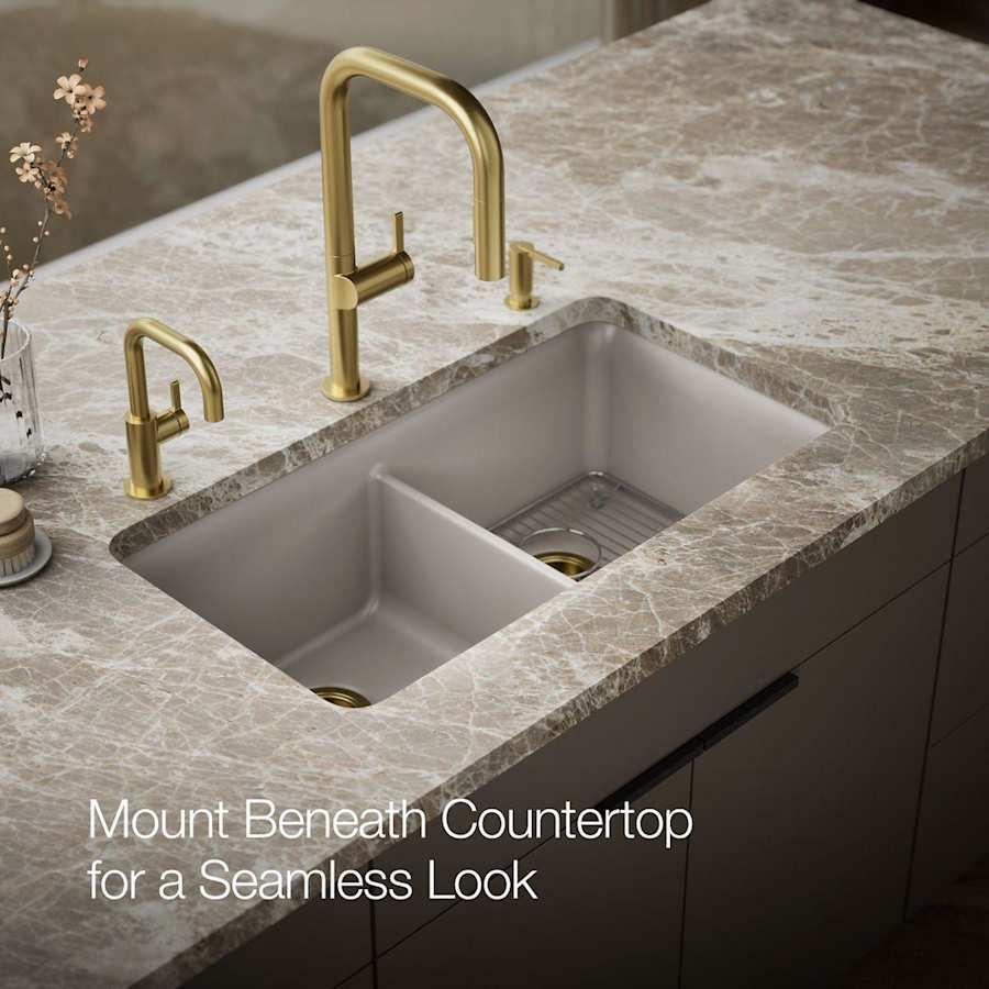 Cairn 33-1/2" Undermount Double Equal Bowl Neoroc Granite Composite Kitchen Sink with Right Sink Rack Included - ugkch6ryvmj9rlve8zzk@2x.jpg