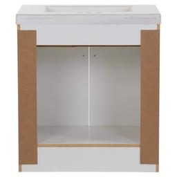 31 in. W x 19 in. D x 34 in. H Single Sink Freestanding Bath Vanity in White with White Cultured Marble Top - ugshs5srtamg1aahthw7@2x.jpg