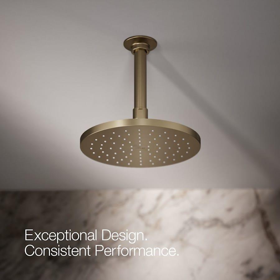 Contemporary Round 8" Single Function 2.5 GPM Rainhead with MasterClean Sprayface and Katalyst Air-Induction Technology - uifnvbvwvk252rm8ucly@2x.jpg