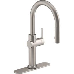 Crue 1.5 GPM Single Hole Pull Down Kitchen Faucet - Includes Escutcheon - ukdmcrv3ghkfswgh4bf9@2x.jpg