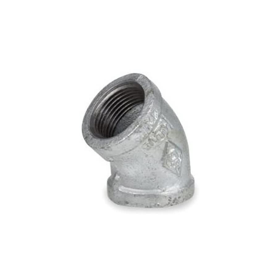45 deg Elbow, 1/2 in, FNPT, 150 lb, Malleable Iron, Galvanized - ul9horh3ze1fbs52i2rb@2x.jpg