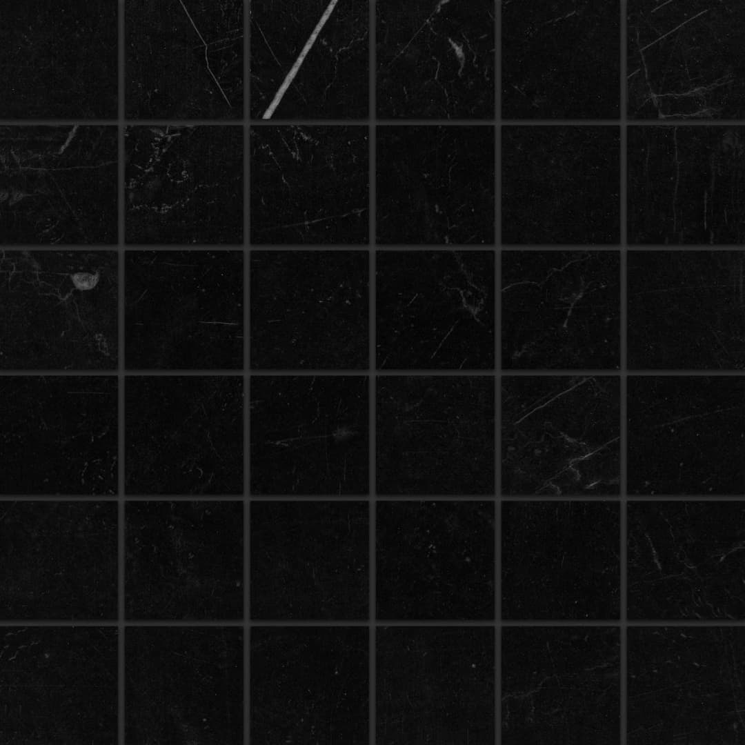 Gemma 2" x 2" Honed Porcelain Mosaic in Grey Onyx - ulujkec2cxueoh3pje8s@2x.jpg