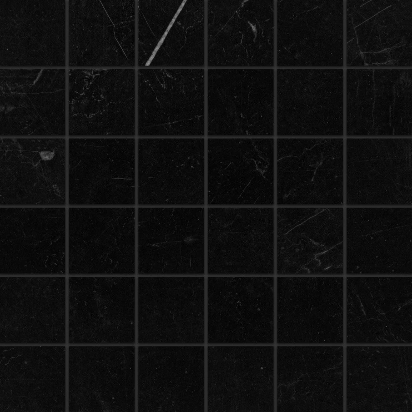 Gemma 2" x 2" Honed Porcelain Mosaic in Grey Onyx - ulujkec2cxueoh3pje8s@2x.jpg