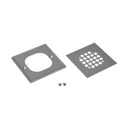 130 Series Square Snap-In Shower Strainer in Polished Stainless Steel - um06ebltrsnjerzgzusk@2x.jpg
