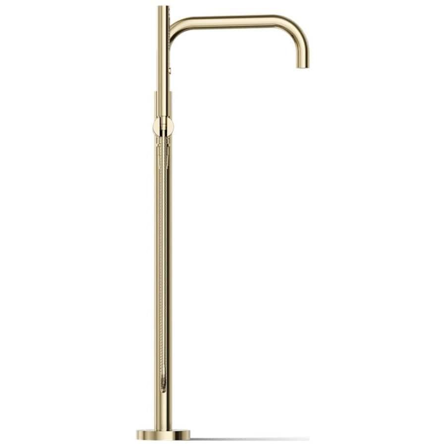 Purist Floor Mounted Tub Filler with Built-In Diverter - Includes Hand Shower - umaegvozijpaeeqbhqxp@2x.jpg
