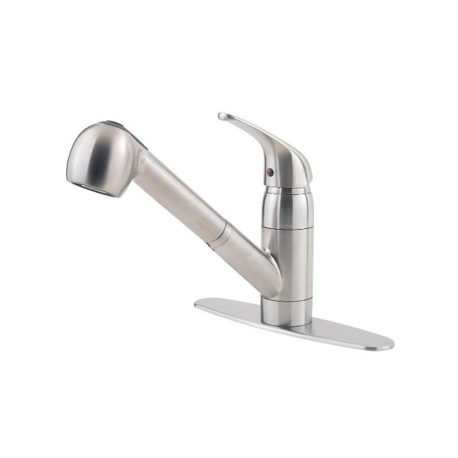 Pfirst Series™ Kitchen Faucet, Deck Mount, ADA, 1 Lever Handle, 1 or 3-Hole, Stainless Steel - umnoeifg5vtjcb03f7z1@2x.jpg
