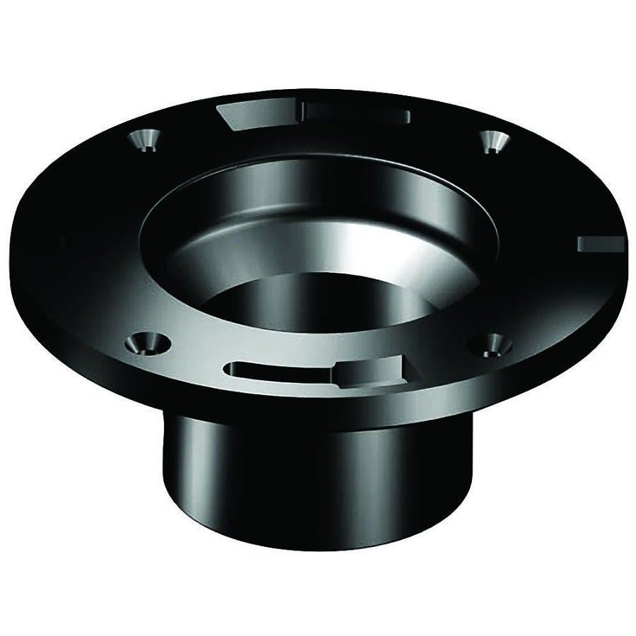 DWV Closet Flange, 4 x 3 in, Spigot, ABS - umumpccog4ckemi42mqy@2x.jpg