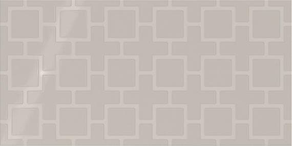 Showscape Soft Gray Rectangle, Chevron 12X24 Textured