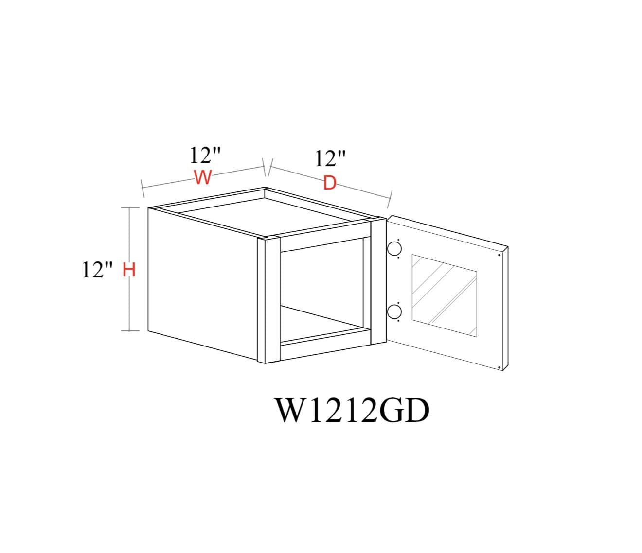 Wall Cabinet - 12"W x 12"H x 12"D Glass Door Only - uocjho8xxh6x2mbvursy@2x.jpg