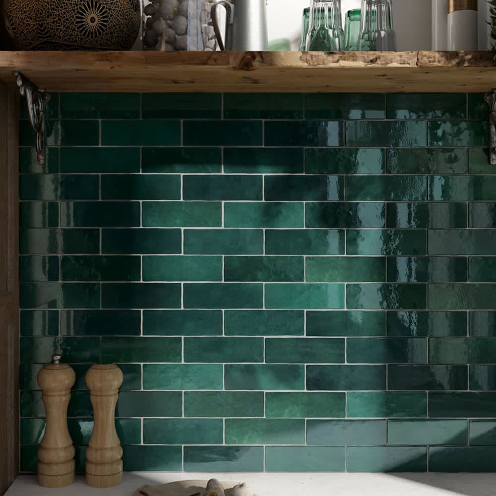 Cloé 2.5X8 Glossy Ceramic Tile in Green - uorcv3anp7znr6erulae@2x.jpg