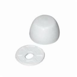 Closet Bolt Cover Cap With Round Washer, Polypropylene, White - uq4dfoojfr3od9shb1pr@2x.jpg