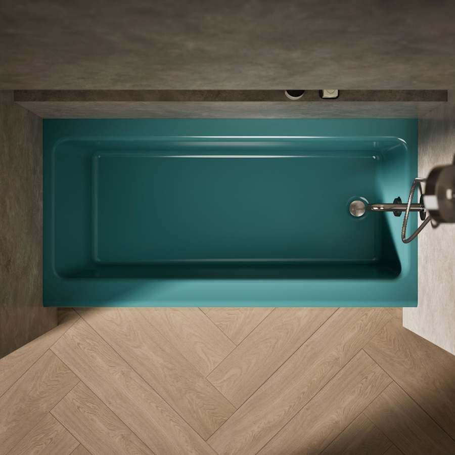 Bellwether Bath Tub 60" L x 30 1/4" W Cast Iron Soaking for Three Wall Alcove Installations with Integral Apron and Right Drain - uq5n51bstqkroktublyd@2x.jpg