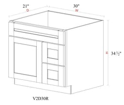 Vanity Sink Base Cabinet with Drawers Right - 30"W * 34- 1/2"H * 21"D - urbfdzzq6ijfxnysjydn@2x.jpg