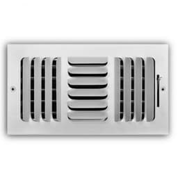 3-Way Curved Blade Supply Register, 12 x 4 in, Horizontal Blades, 7/8 in Spacing, Multi Shutter Damper, Steel, White - urg9xyn9dmxfontazcan@2x.jpg