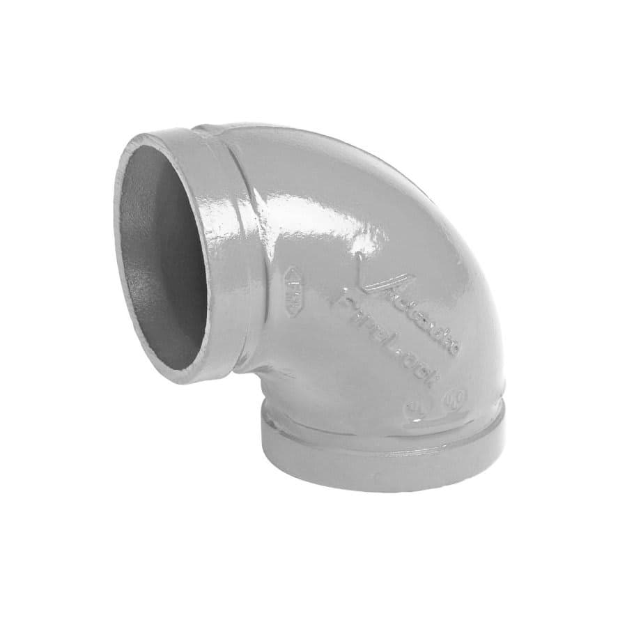Short Radius 90 deg Elbow, 2-1/2 in, Groove, Ductile Iron, Galvanized - uripdvemvy748whejvam@2x.jpg