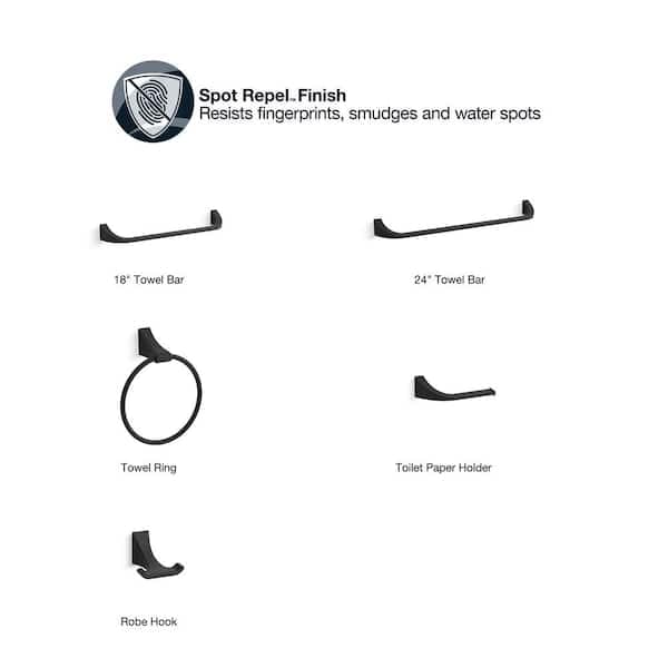 KOHLER Katun Single-Handle 3-Spray Tub and Shower Faucet in Matte Black (Valve Included) K-R78040-4E-BL - uv0vjlry3hi4qa1mymdq@2x.jpg