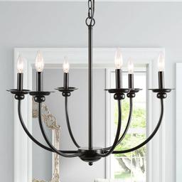 Black Farmhouse Candle Chandelier Light Luraca 6-Light Modern Traditional Chandelier Kitchen Island Pendant Lighting - uvgfh6qsagzk1ztsnyza@2x.jpg