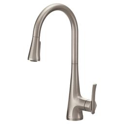 Sinema 1.5 GPM Single Hole Pull Down Kitchen Faucet with Reflex, Duralock and Duralast - uvizodqevxzarylxthpd@2x.jpg