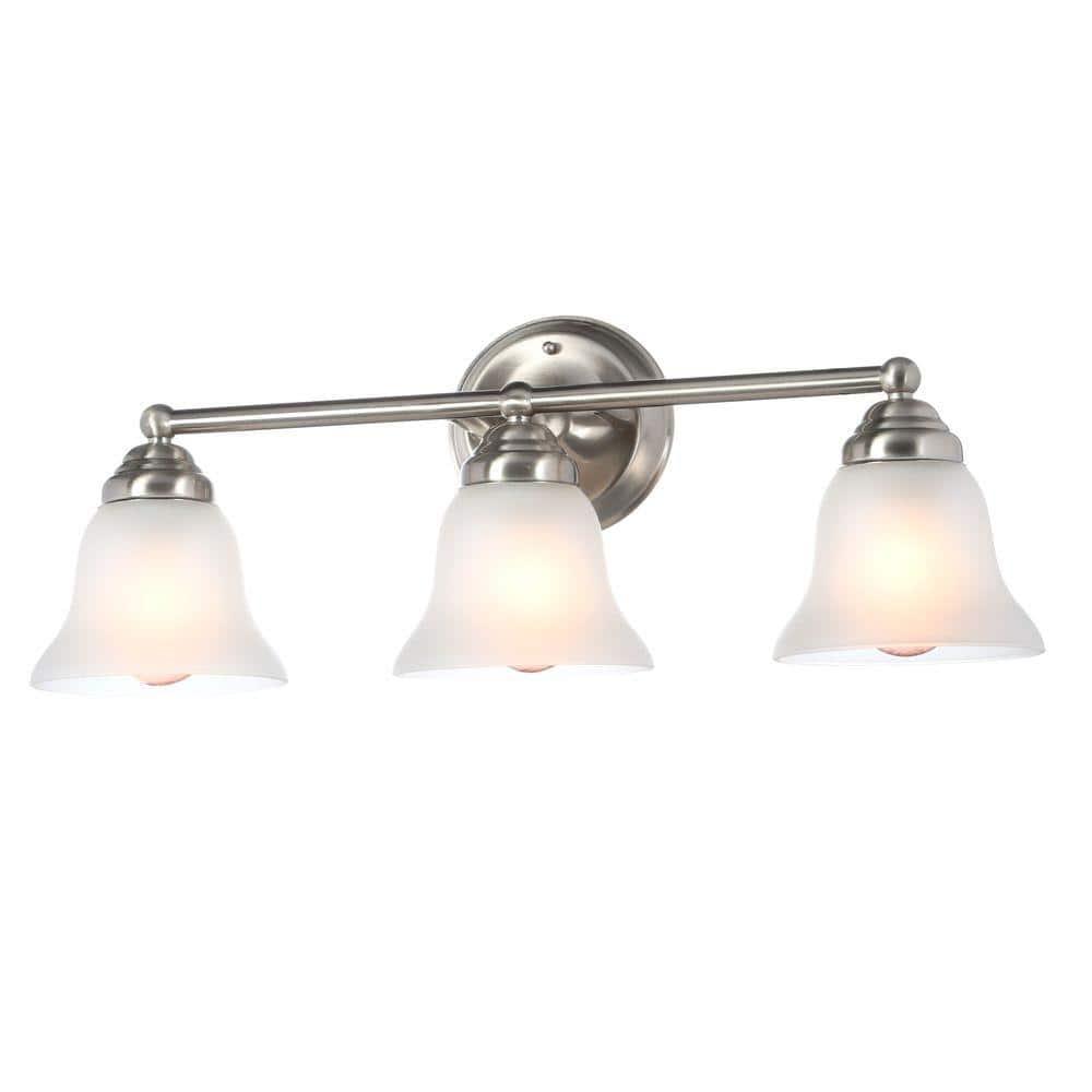Hampton Bay Ashhurst 3-Light Brushed Nickel Classic Traditional Bathroom Vanity Light with Frosted Glass Shades - uwkwiwjut0qlfilqjmid@2x.jpg