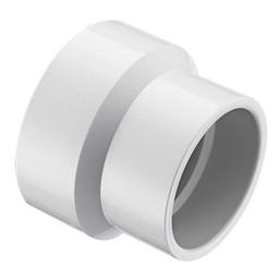 Reducer Coupling, 1-1/2 x 3 in, Hub, DWV, PVC - uwqolpworcggehukcbhu@2x.jpg