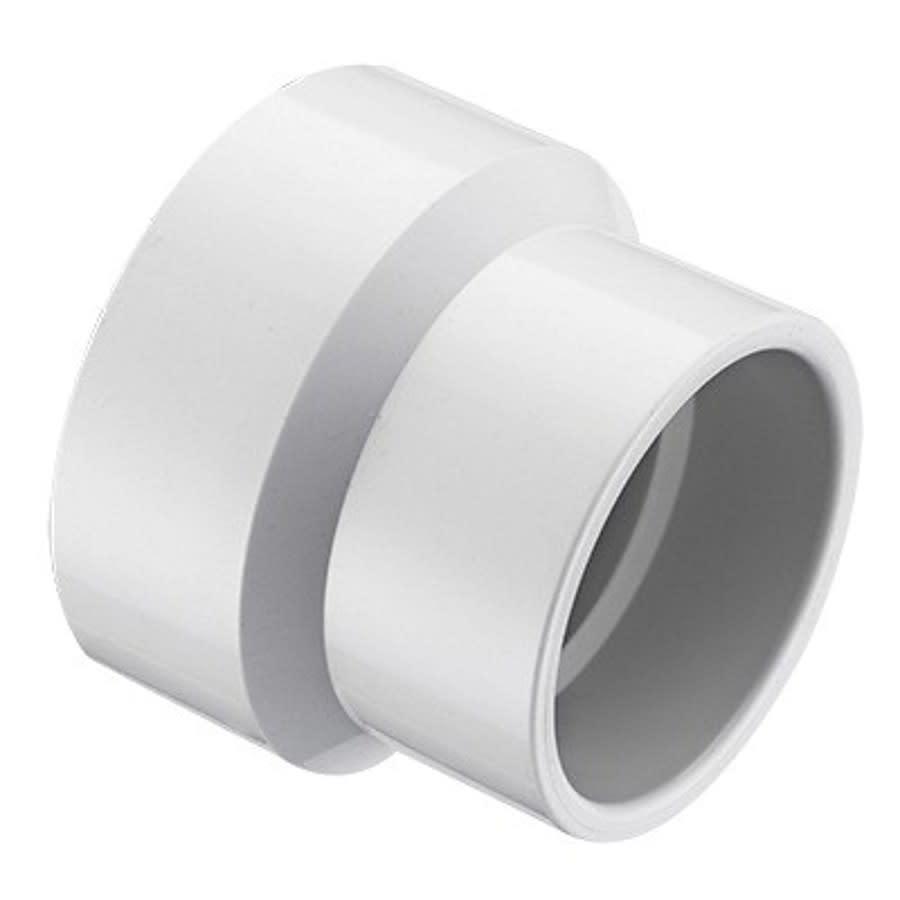 Reducer Coupling, 1-1/2 x 3 in, Hub, DWV, PVC - uwqolpworcggehukcbhu@2x.jpg