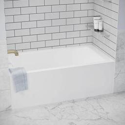 Grayley 60 in. L x 30 in. W Acrylic Left Hand Drain Rectangular Alcove Bathtub in White with Chrome Trim - uwvnjnulxwssbd2d9qdd@2x.jpg