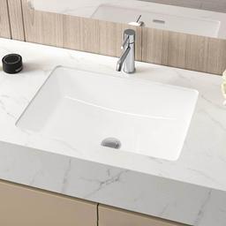 22 in. Ceramic Rectangular Undermount Bathroom Sink in White with Overflow Drain - uyfxrokzlozedeezunou@2x.jpg