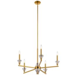 Calyssa 5 Light 28" Wide Crystal Taper Candle Style Chandelier - uyzfxrlrg0f8t8fqeqss@2x.jpg
