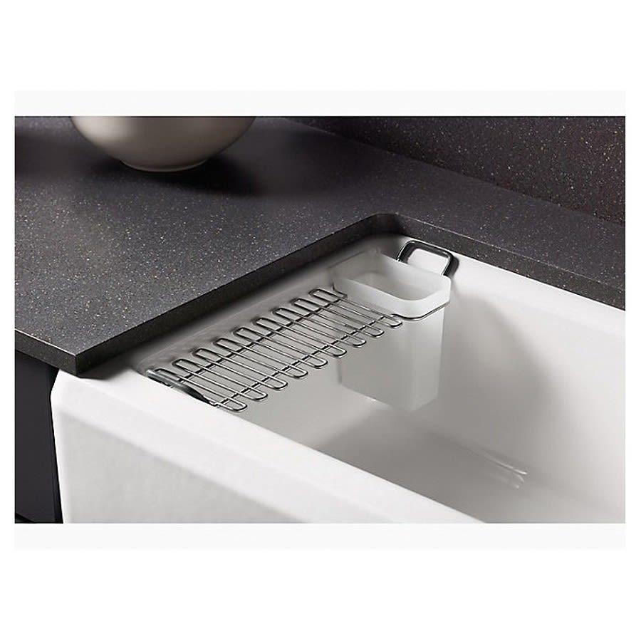 Riverby® Single Bowl Kitchen Sink, Apron Mount, 36 x 21 in, 9 in Bowl Depth, Cast Iron, White - uyzstarwedzyootgshym@2x.jpg