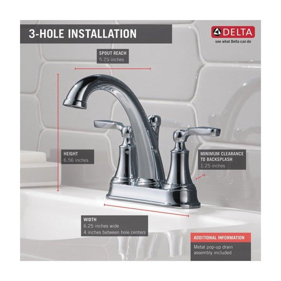 Woodhurst® Centerset Lavatory Faucet, ADA, 2 Handle, 2-Hole, 1.2 gpm, Chrome - v18vjof46cmtldozxxjr@2x.jpg