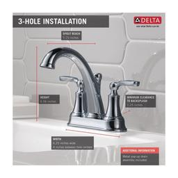 Woodhurst® Centerset Lavatory Faucet, ADA, 2 Handle, 2-Hole, 1.2 gpm, Chrome - v18vjof46cmtldozxxjr@2x.jpg
