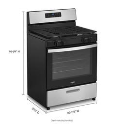 30"W 5.1Cuft F/S 4B Gas Range Stainless Steel - v3kbrzdnj5qk5jtmyirj@2x.jpg