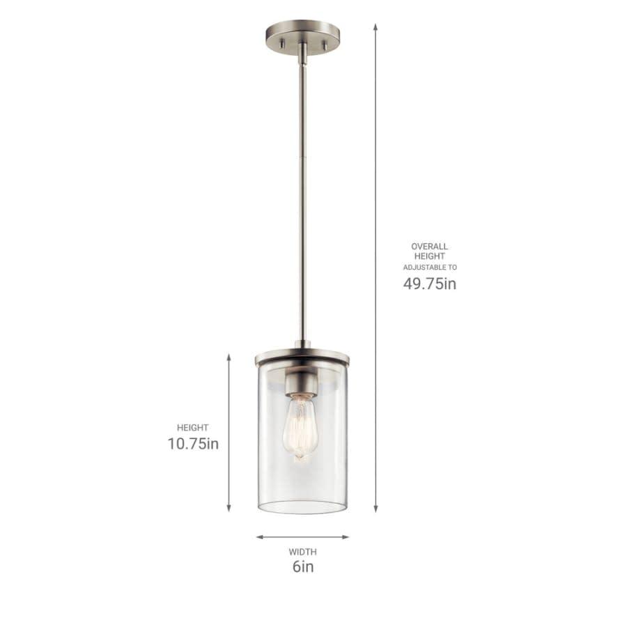 Crosby Single Light 6" Wide Mini Pendant with Clear Glass Shade - v3mpqg1tu2hkuaut9pu2@2x.jpg