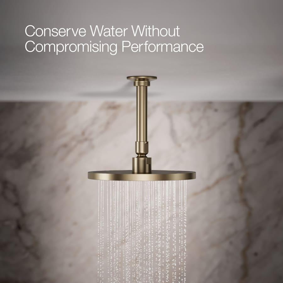 Contemporary Round 8" Single Function 2.5 GPM Rainhead with MasterClean Sprayface and Katalyst Air-Induction Technology - v5cluezxiqprd7bbpkqk@2x.jpg