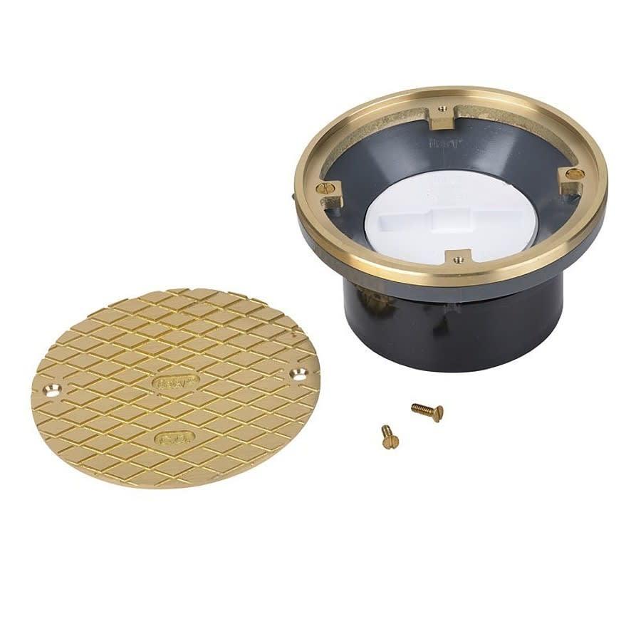 84000 Floor Drain, 4 in Outlet, Socket, 6 in Round Brass Top - v7rq8iihykkxyhpekccc@2x.jpg